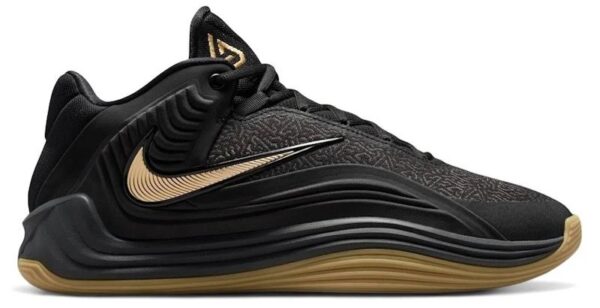Nike Giannis Freak 7 The Drive Black Gum Metallic Gold (1st Time In India & With OG Box Packing)