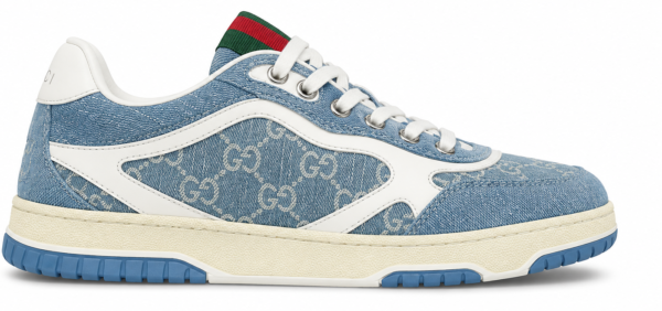 Gucci Re-Web GG Denim Light Blue Monogram Sneaker