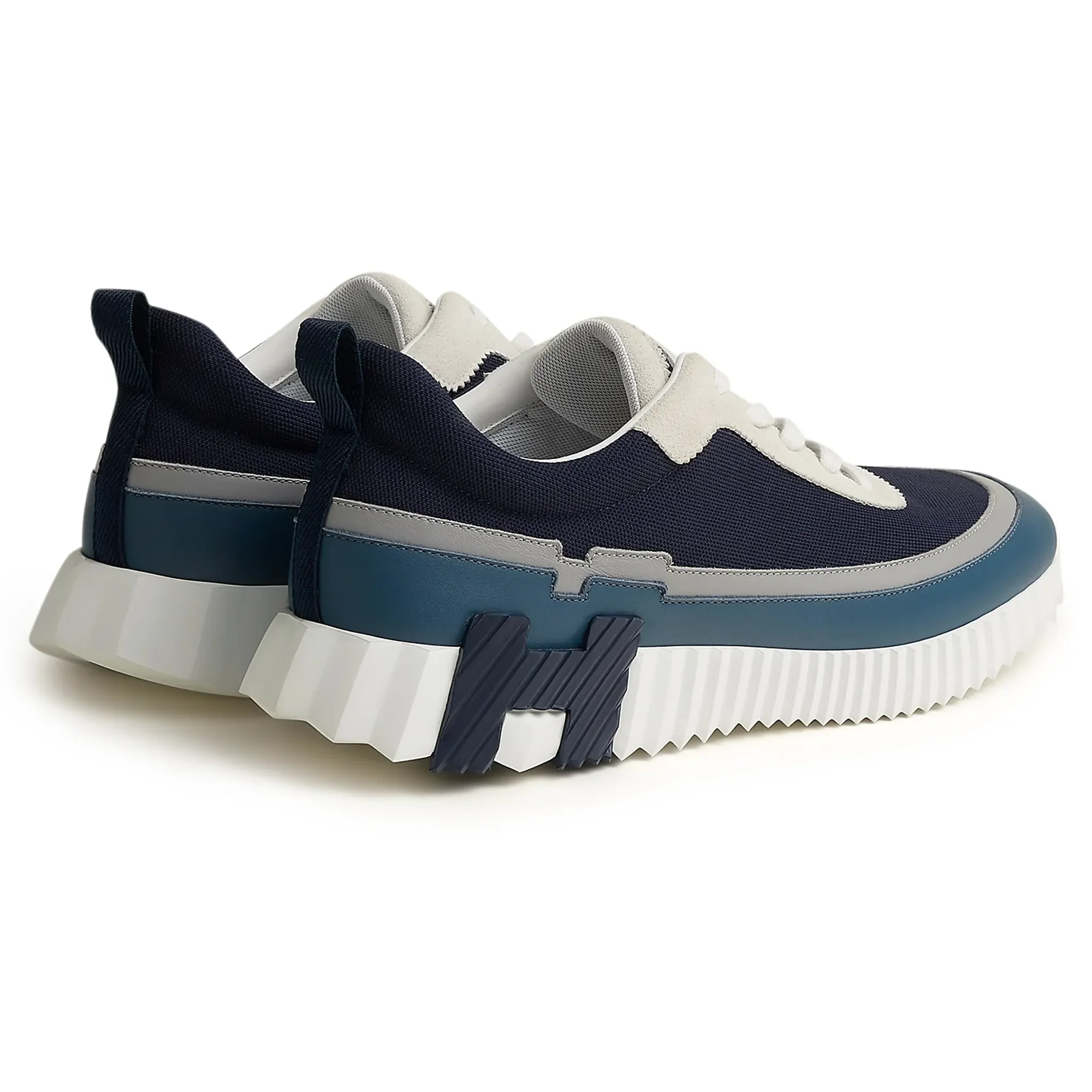 HERMES BOUNCING SNEAKER NAVY WHITE UA QUALITY - Image 2
