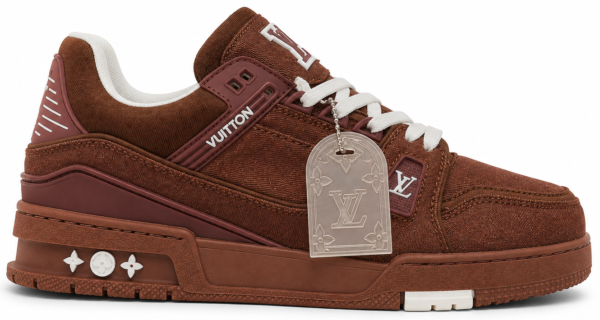 Louis Vuitton Trainer Brown Denim