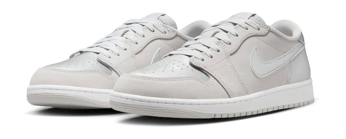 Air Jordan 1 Low SE Metallic Silver - Image 2