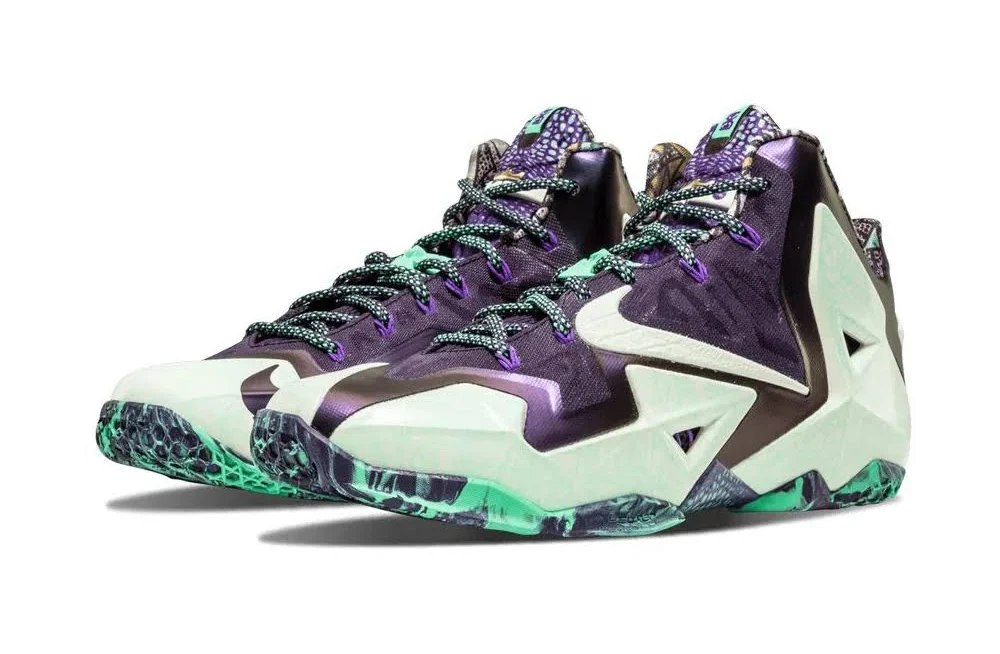Nike Lebron 11 Gator king Glow in Dark - Image 2