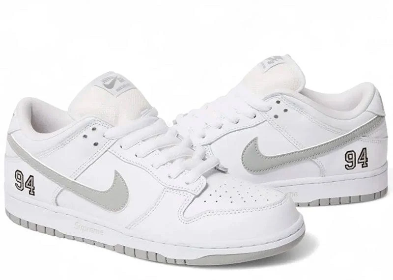 Nike Sb Dunk Supreme 94 White - Image 3