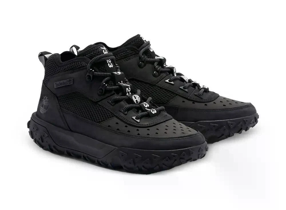 Timberland Greenstride Black Motion 6 Mid Boots - Image 2