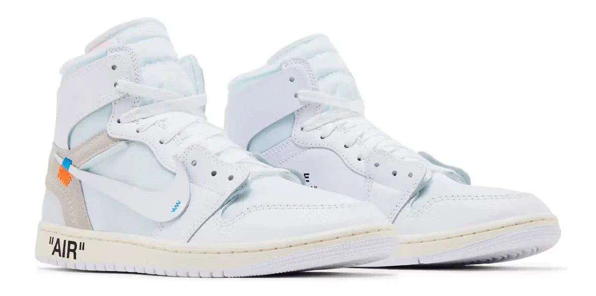 Nike Air Jordan Retro 1 High X OFF WHITE ALASKA SEMI UA - Image 2