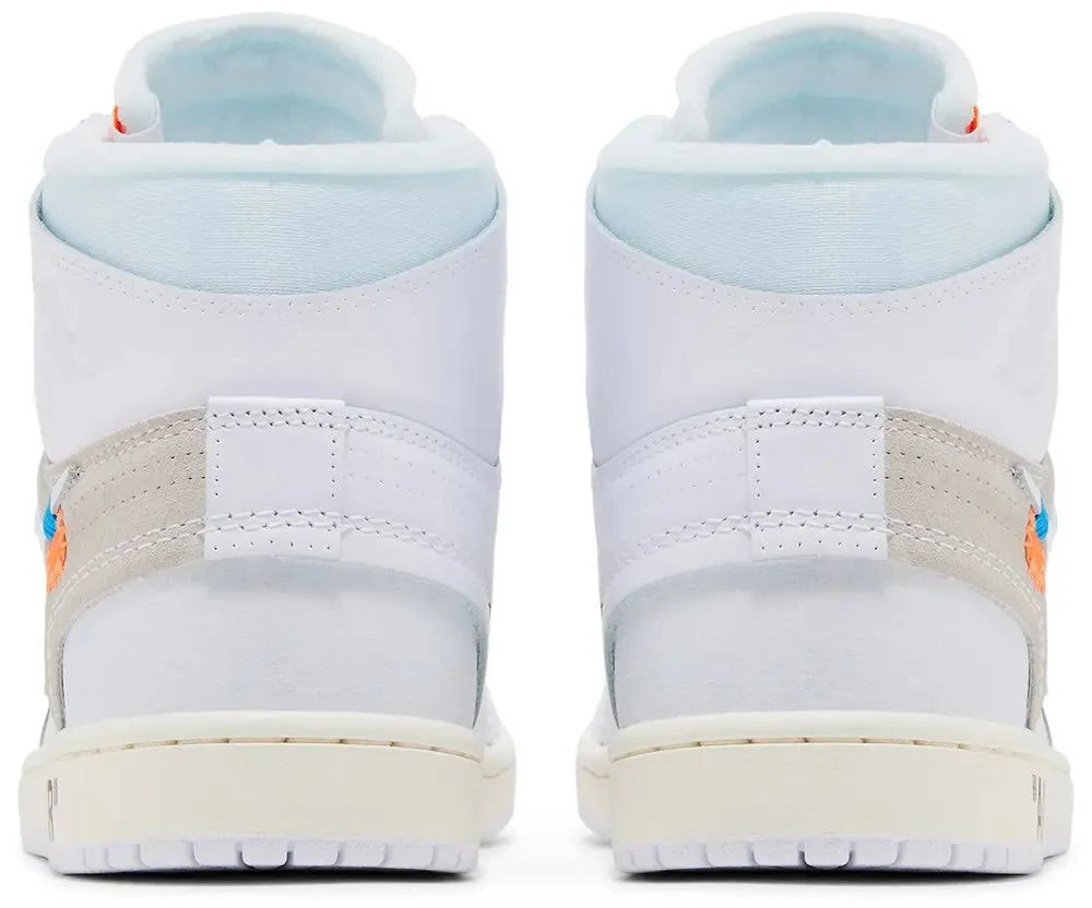 Nike Air Jordan Retro 1 High X OFF WHITE ALASKA SEMI UA - Image 3