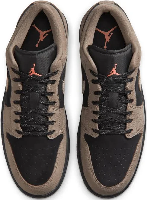 Nike Air Jordan 1 Low SE Olive Grey Black - Image 3