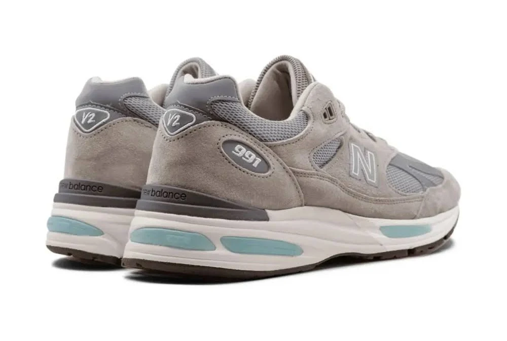 New Balance 991v2 Rock Ridge Grey - Image 3