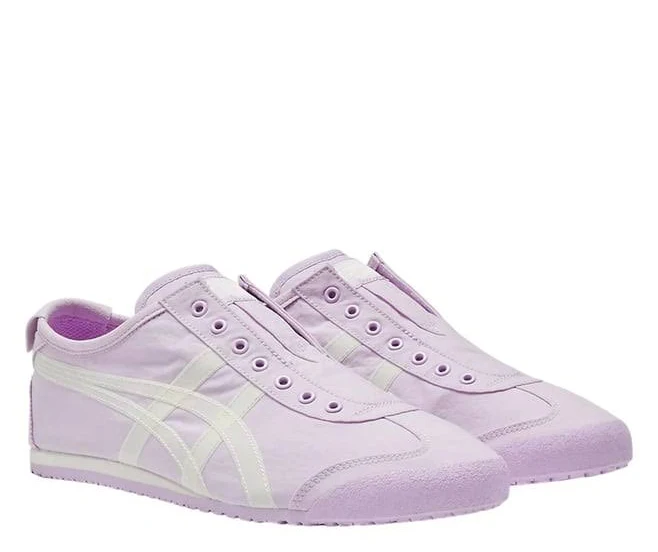 Onitsuka Tiger Mexico 66 Light Cherry Soft Purple 7A Premium Ladies Sneakers - Image 3