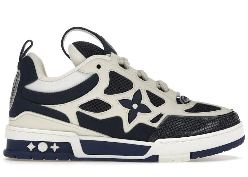 louiis vuitton Lv Skate Sneaker Marine White