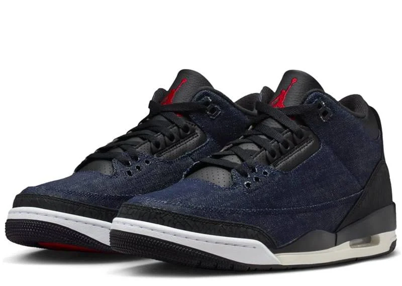 Nike Levis x Air Jordan 3 Retro Indigo MenTrack - Image 3