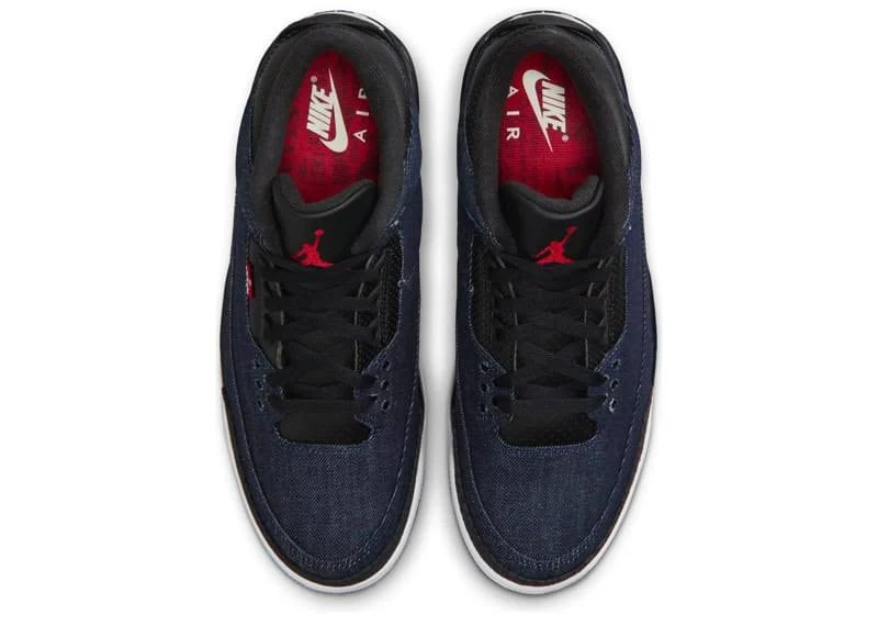 Nike Levis x Air Jordan 3 Retro Indigo MenTrack - Image 2