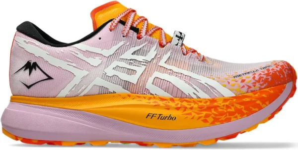 Asicss Metafuji Trail Shoes Purple Orange