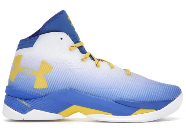 Under Armourr Curry 2.5 White Team Royal