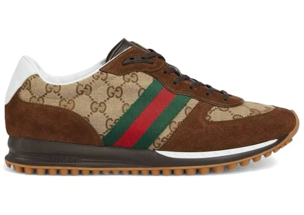 Gucci Re-Motion Canvas Beige Dark Brown
