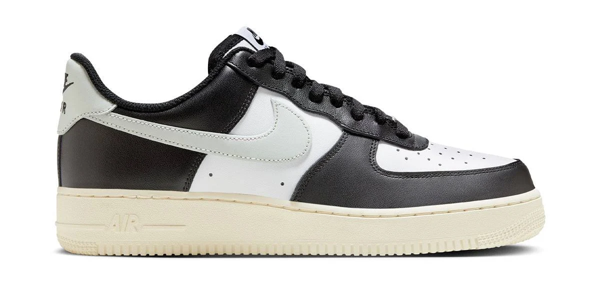 Nike Airforce 1 07 Low White Light Silver Coconut Milk Black