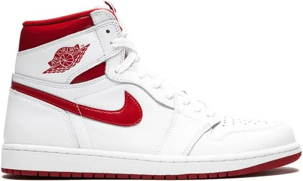 Nike air jordan retro 1 metallic red  (with original box )