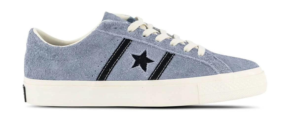 Converse Men Blue One Star Academy Pro Low-Top Sneakers