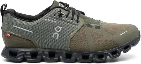 On Cloud 5 Olive Black Waterproof
