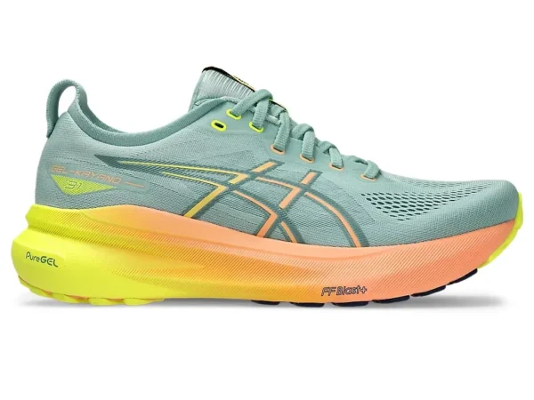 Asics Gel-Kayano Paris Light CeladonSafety Yellow