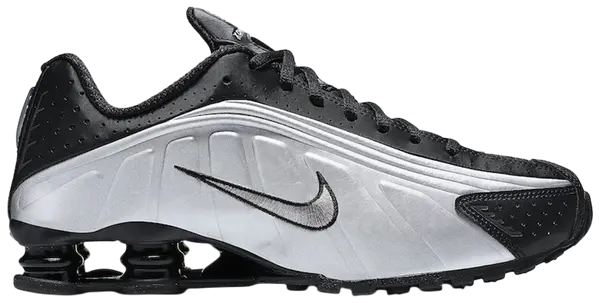 Nike Shox R4 Preto Prata