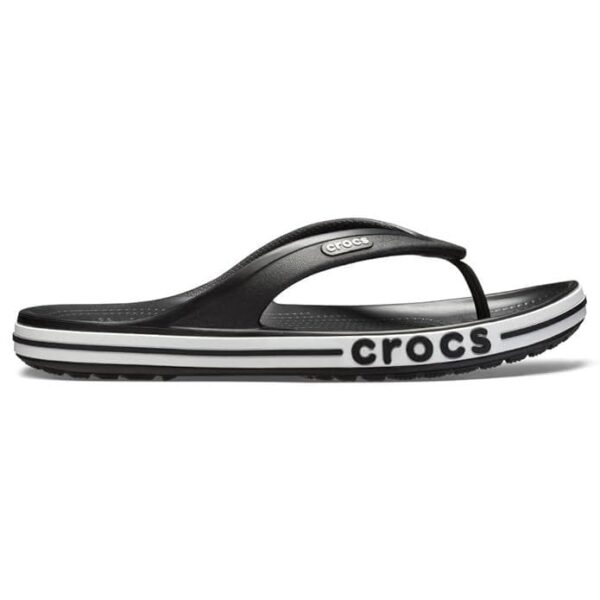 CROCS BAYABAND FLIP FLOPS BLACK