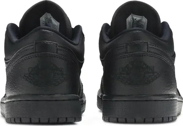 Nike Air Jordan 1 Low Triple Black - Image 3