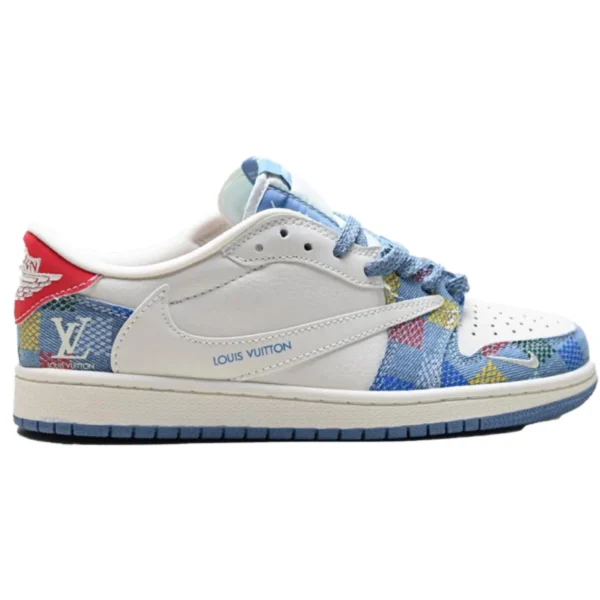 Nike Air Jordan Retro 1 Low x Travis Scott Fragment Design Louis Vuitton