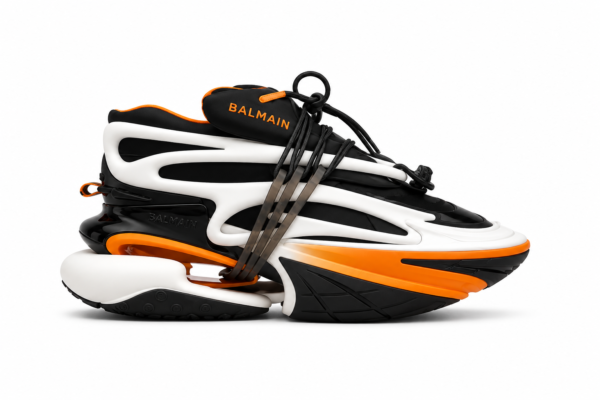 Balmain Unicorn Black Orange Fluorescent