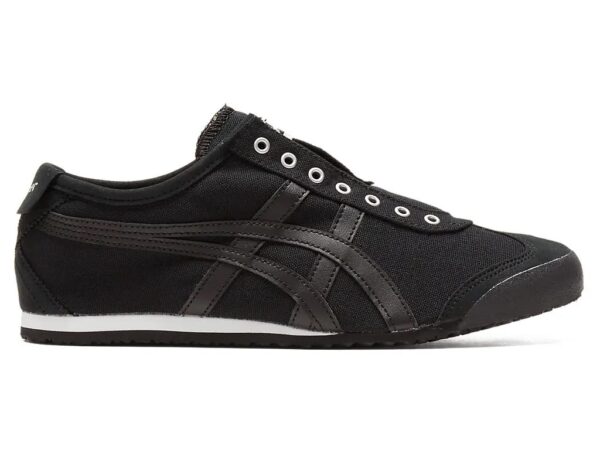 ONITSUKA TIGER MEXICO 66 ALL BLACK SLIP ONN