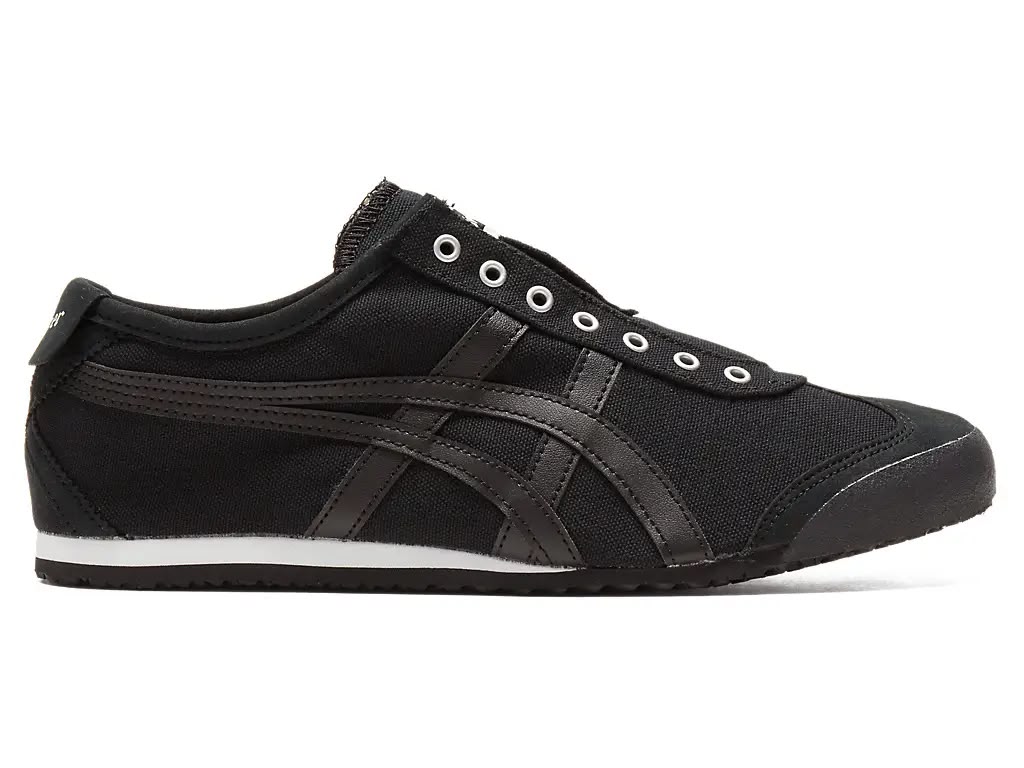 ONITSUKA TIGER MEXICO 66 ALL BLACK SLIP ONN