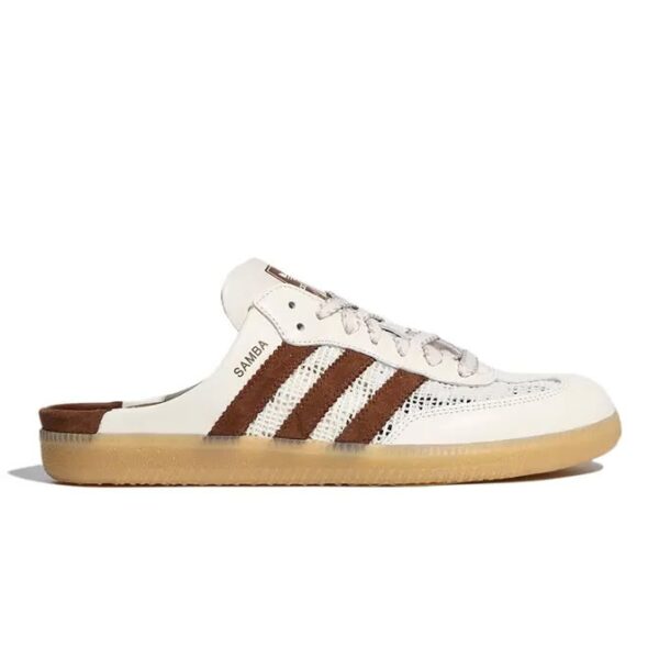 Adidas Samba Mule Off-White Brown