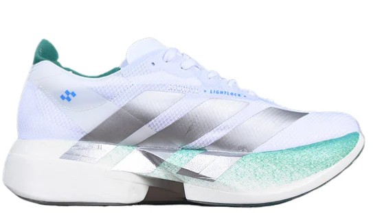 Adidas Adizero Pro 4 Carbon Plate Marathon Blue Cloud White