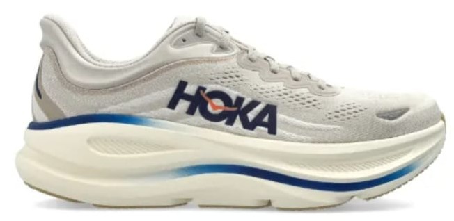 HOKA Bondi 9 Stucco/Grout"
