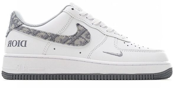 Nike Air Force 1 07 Dior White And Grey