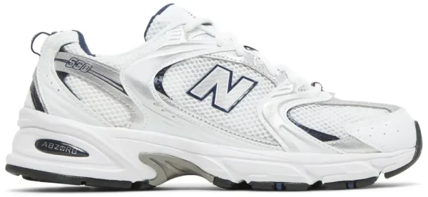 New Balance 530 White Navy Womens