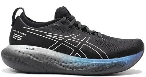 Asics Gel Nimbus 25 Platinum Black