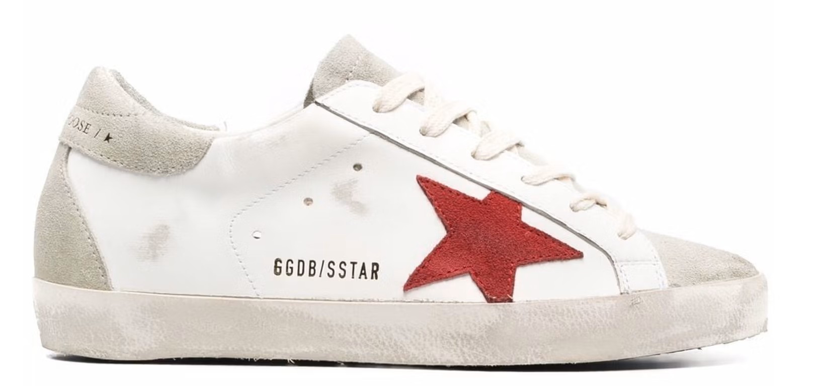 Golden Goose SUPER STAR Low White Red