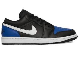 Nike Air Jordan 1 Low Black Royal Toe