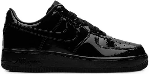 Nike Airforce 1  07 Black Patent