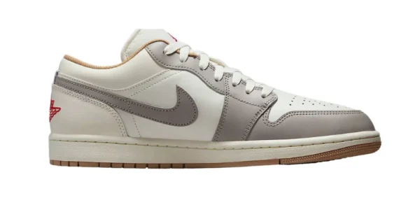 Nike Air Jordan 1 Low Sail College Grey Rattan