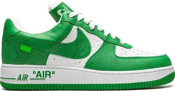 Louis Vuitton x Air Force 1  Low by Virgil Abloh  Green