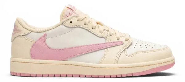 Nike Travis Scott X Air Jordan 1 Retro Low OG Shy Pink