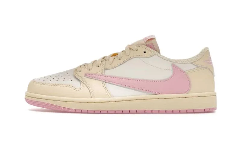 Nike Travis Scott X Air Jordan 1 Retro Low OG Shy Pink - Image 2