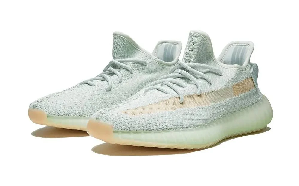 *Adi_das! Yeezy Boost 350 V2 Blue Tint Semi UA with Full Kit Accessories - Image 2