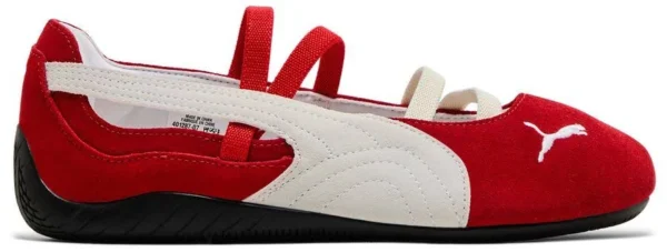 Pumaa Speedcat Ballet Suede Red White 2629