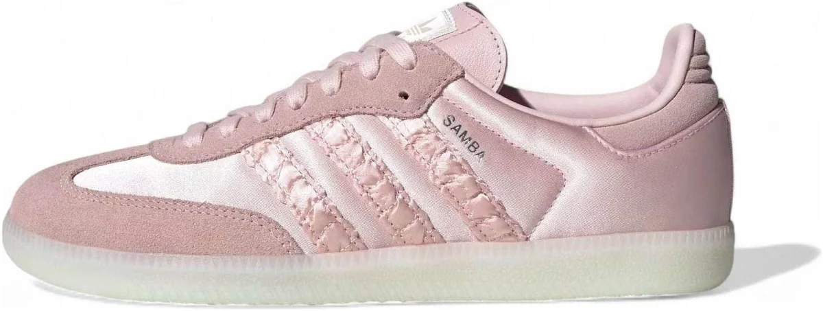 Adidas Samba OG Satin Sandy Pink - Image 2