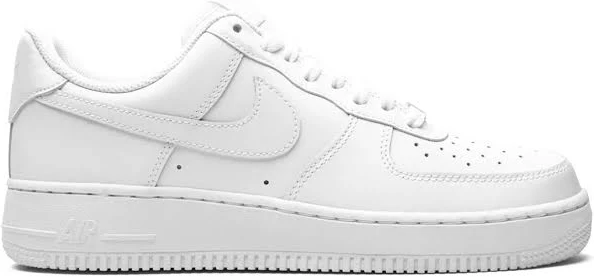 Nike airforce 1 white pure leather heavy quality
