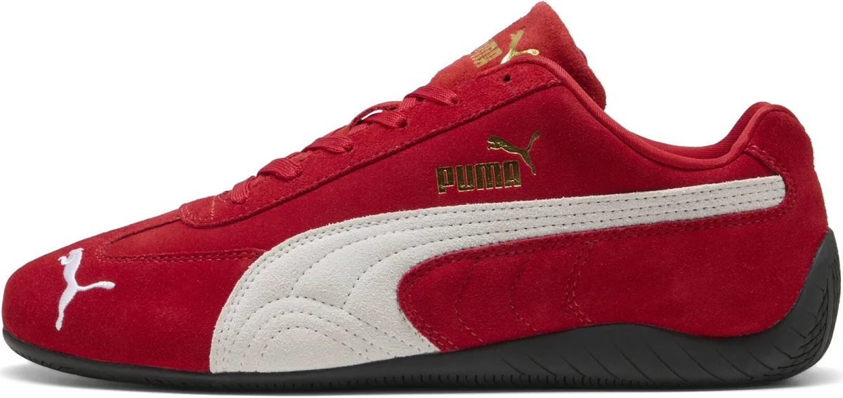 PUMMAA SPEEDCAT RED WHITE SUEDE - Image 2