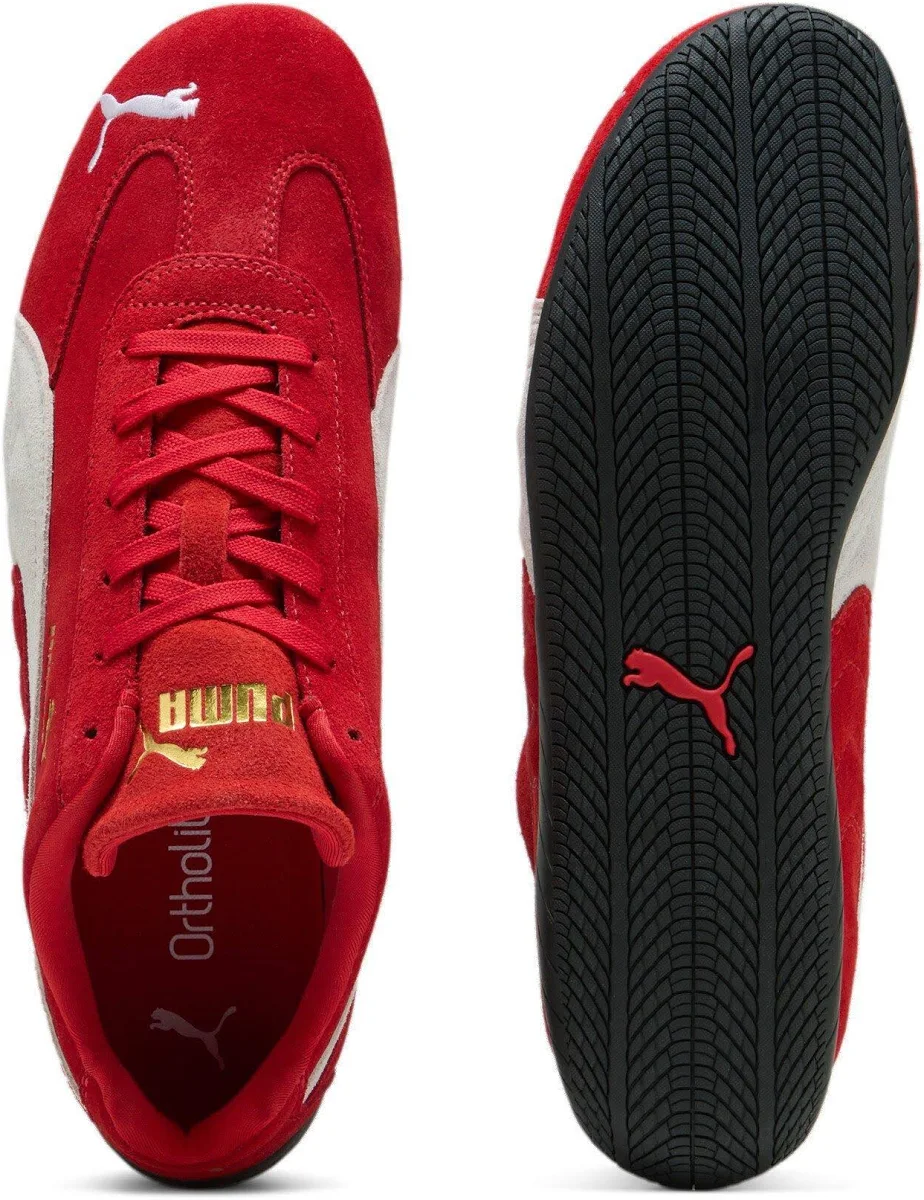 PUMMAA SPEEDCAT RED WHITE SUEDE - Image 3